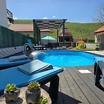 Grey House With Heated Pool Drnis *