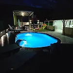 Grey House With Heated Pool Drnis Holiday home