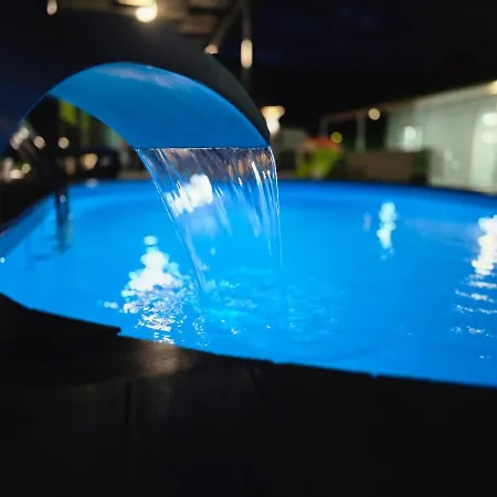 Grey House With Heated Pool Drnis Holiday home Kricke