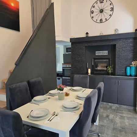Grey House With Heated Pool