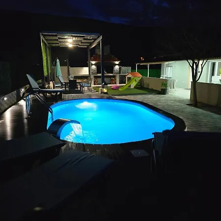 Grey House With Heated Pool Drnis Holiday home