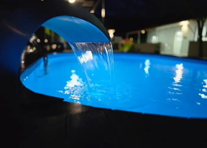 Grey House With Heated Pool Drnis Holiday home Kricke