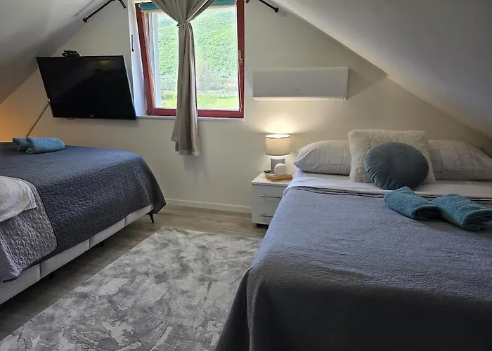 Grey House With Heated Pool Drnis Kricke